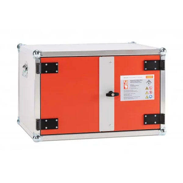 Li-SAFE Akku-Ladeschrank 8/5 lockEX Basic, 1-ph, mit Rauchmelder, Steckdose, Lüftung