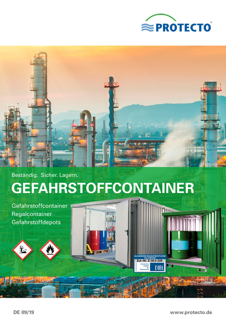 Gefahrstoffcontainer